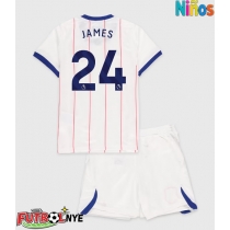 Camiseta Chelsea Reece James #24 Tercera Equipación para niños 2026-27 manga corta (+ pantalones cortos)